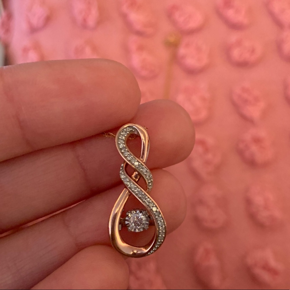 Kay jewelers rose gold necklace